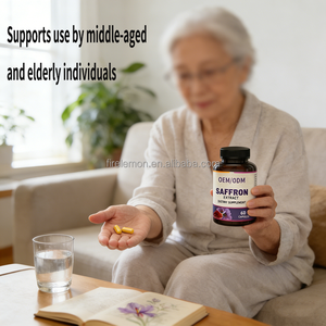 OEM/ODM Saffraanextract <span class=keywords><strong>Capsules</strong></span> Natuurlijk Supplement voor de Gezondheid van het Brein voor Kenniswerkers en Mensen van Middelbare Leeftijd/Ouderen - Product Image 6