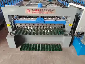 Hot Selling Roof Sheet Making Machinery Corrugated Panel Brick Roll Forming Machine Tile Panel Production Line