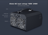 Chargeur de batterie intelligent Lipo LiHV Ultra Power 6S 7S 8S 9S 10S 11S 12S 13S 14S grande puissance pour drone agricole