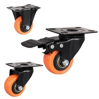 Vente chaude 50mm 80mm Taille Industrielle Léger Conteneur D'air Roulettes