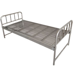 Cama de enfermería ajustable con manivela simple o doble de acero inoxidable médico de alta resistencia para uso hospitalario y psiquiátrico - Product Image 5