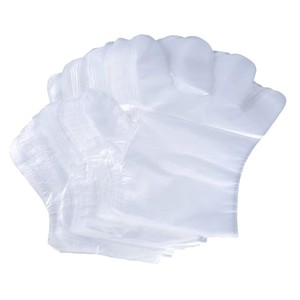 Disposable Vinyl Gloves Textured Full Powder Free Latex Free For Food Catering Medical Use 100 Pcs Non Sterile White - Product Image 2