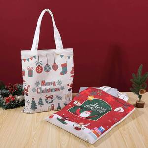 Sacs fourre-tout en toile personnalisés en gros, sacs d'épicerie réutilisables en coton avec poignées colorées pour le bricolage et les cadeaux personnalisés - Product Image 3