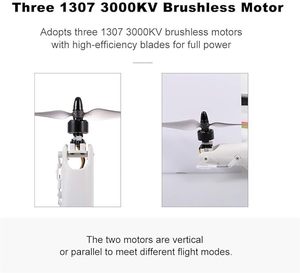 X450 Brushless RC Avion RC Planeur Aéronef 2.4G 6CH 3D/6G RC Hélicoptères Vertical Avion Télécommande - Product Image 2