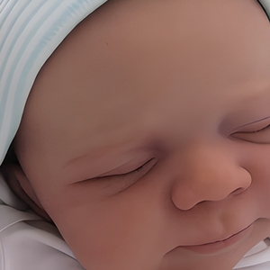 Muñeca Bebé <span class=keywords><strong>Reborn</strong></span> <span class=keywords><strong>de</strong></span> Silicona Sólida, Figura <span class=keywords><strong>de</strong></span> Bebé Dormido, Simulación Realista, <span class=keywords><strong>Cuerpo</strong></span> <span class=keywords><strong>de</strong></span> Felpa, Juguete Coleccionable - Product Image 4
