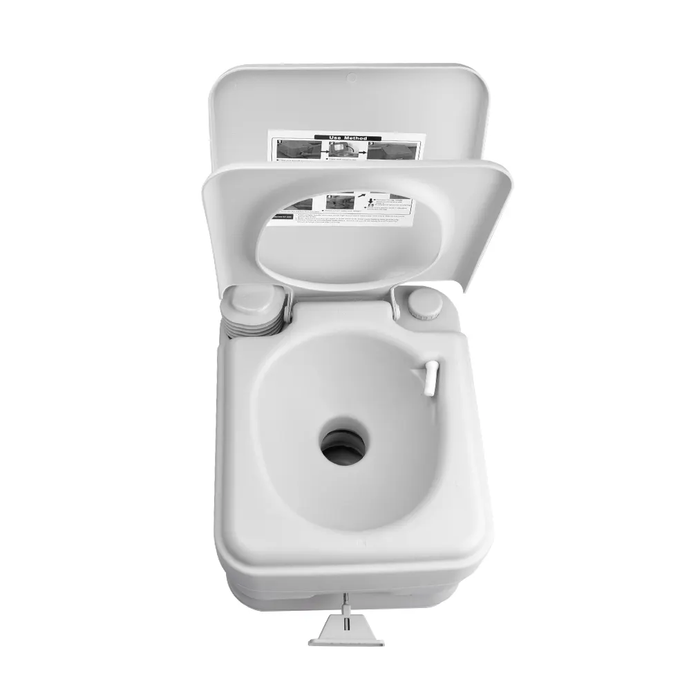 Portable Toilet Camping Toilet Baby 2.6/ 5.2 Gallon Outdoor Plastic Toilet for Camping Van