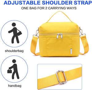 Customized Portable Waterproof Nylon Insulated <b>Lunch</b> Cooler <b>Bag</b> <b>for</b> <b>Adults</b> and Kids School <b>Lunch</b> <b>Bag</b> - Product Image 4