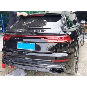 Kit carrosserie de modification et de mise à niveau pour Audi SQ8 2019-2020 : Pare-chocs avant, lèvre avant en fibre de carbone, pare-chocs arrière, lèvre arrière - Product Image 4