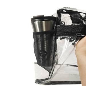 Penggong Transparent PVC Storage Bag Rectangle Dustproof Multipurpose Travel Shoulder Bag - Product Image 3