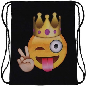 Sac à cordon en polyester bon marché personnalisé/sac à dos à cordon vente en gros/sac à cordon promotionnel cordon en polyester bon marché personnalisé - Product Image 2