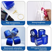 Película Protectora Suave de Alta Calidad, Rollo de Película Electrostática de PVC para Computadora, Teléfono Móvil, Reloj Inteligente, para Productos Electrónicos