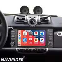 Écran Android pour Mercedes Benz Smart Fortwo 451 453 2011-2015, Carplay sans fil, autoradio multimédia GPS, navigation 9 pouces