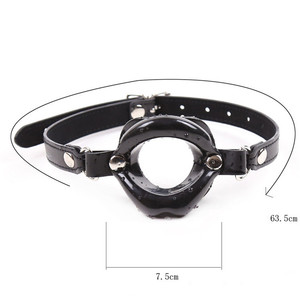 MELO Sex Slave Silicone Lips O Ring Open Mouth Gag Oral Fetish Bdsm Bondage Restraints Erotic Toy Sex Toy for Women Couples - Product Image 4