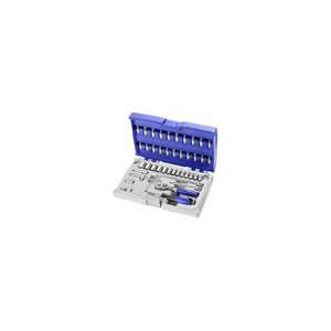 EXPERT - E030702 Jeu de douilles et d'accessoires 1/4 ''métrique 42 pièces-EAN 3258950307022 RATCHET AND SOCKET SETS 1/4" - Product Image 1