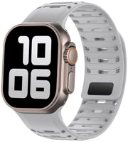 Bracelet Magnétique DFSIP Style Aileron de Requin pour Apple Watch 46/49mm, Bande Sport Ultra-Mince en Silicone, Ajustement Sécurisé, Étanche et Personnalisable