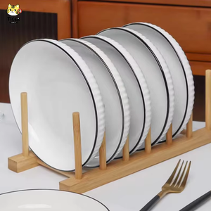 Assiette de banquet blanche TGYW en porcelaine émaillée écologique de style européen, 8 pouces, pour restaurant - Product Image 1