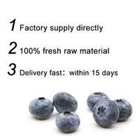 China Leverancier Lqf Berry Tru Fru Bulk Wilde Bevroren Bosbessen Met Water Behoud Prijs Vruchten