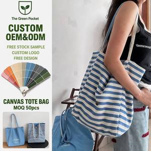 Bolsa de <span class=keywords><strong>Playa</strong></span> Náutica, Bolsa de <span class=keywords><strong>Playa</strong></span> de Lona a Rayas, Asa de Cuerda de Algodón, Bolso de Mano de Gran Capacidad, Bolso de Verano a Rayas - Product Image 1