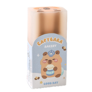 Gomme Kapibala en forme de sandwich Capybara en PVC pour étudiants - Product Image 4
