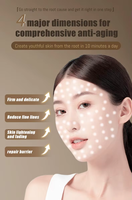Masque de photothérapie LED 3D chauffant Shanglaite à 4 longueurs d'onde pour le visage, anti-rides et éclaircissant, appareil de beauté à lumière rouge
