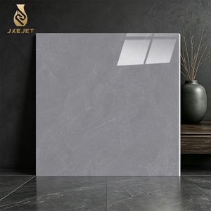Carrelage en porcelaine gris clair mat 600 x 600 R10 antidérapant, effet marbre, pour sol et mur intérieur de villa - <span class=keywords><strong>Prix</strong></span> usine - Product Image 2
