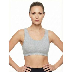 FOXA Women's Cotton Spandex Workout <b>Bra</b> 4 Way <b>Stretch</b> Pullover Sport Comfort <b>Bra</b> Multi Pack - Product Image 3