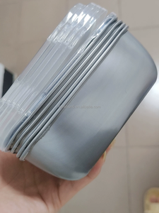 ステンレス製長方形魚焼きグリルポットIH対応ノンスティックコーティングサステイナブル家庭用オーブントレイベーキングディッシュパン - Product Image 4