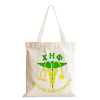 Tas Tote Chi Eta Phi Terbaru, Tas Kanvas, Merchandise Sorority, Hadiah, Tas Belanja Reusable, Tas Tangan, Hadiah Sorority untuk Perjalanan, Custom