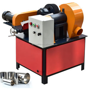 उच्च दक्षता स्टेनलेस स्टील और जंग मुक्त लोहे की रॉड पॉलिश मशीन धातु उपकरण पाइप जंग हटाने के लिए मोटर कोर के साथ धातु उपकरण - Product Image 1