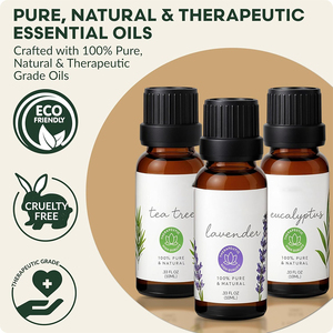 Aceite Esencial Puro de Lavanda, Árbol de Té, Eucalipto y Rosa de 10 ml para Fabricación de Velas, Perfumes y Cosméticos, Venta al Por Mayor - Product Image 4