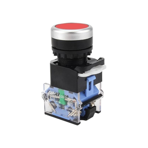 YHBS-38-11BN Self-resetting Flat Pushbutton Switch 10A ABS Material 22mm Aperture Shipping Not Included - Product Image 2