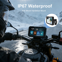 Navegador GPS para Motocicleta de 5 Pulgadas, IP67 Impermeable, TPMS Inalámbrico, CarPlay, Android Auto, Mirror Link, 1 Año de Garantía, Directo de Fábrica