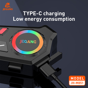 Casque intelligent Jeqang JH-M851 avec Bluetooth 5.4, autonomie de 40 heures, éclairage LED, prend en charge les appels, la radio, le microphone, le sport, ANC dynamique - Product Image 4