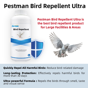 Répulsif pour oiseaux puissant, longue durée et haute efficacité, spray liquide ultra-concentré pour grandes installations et espaces extérieurs - Product Image 1