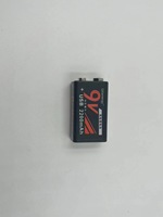Batterie 9 V 2000mAh, batterie rechargeable au lithium USB C de 9 volts, jusqu'à 3000 cycles avec port de charge TYPE-C