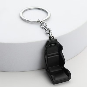 Llavero de mosquetón de moda, llavero automotriz de Metal con estilos Vintage y de dibujos animados para promociones de tiendas en el - Product Image 2