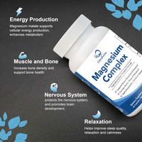Capsules de complexe de magnésium Chinaherbs – Vente en gros, production sur mesure, prix dégressifs, MOQ 100 flacons, distributeur