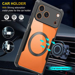 Funda para iPhone 17 Pro Max, Carcasa Magnética de Acrílico de Alta Transparencia con Disipación de Calor, Protectora para Teléfono - Product Image 3