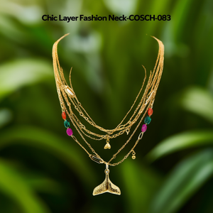 Collier superposé chic - COSCH-083 - Product Image 3