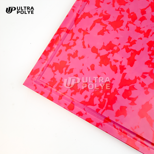 <span class=keywords><strong>Planche</strong></span> à découper en plastique recyclé de qualité alimentaire FDA, écologique, colorée, en terrazzo, forme personnalisée pour la cuisine et la décoration - Product Image 6