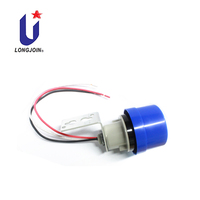 Interrupteur et prise photocellule Longjoin NEMA 3 broches JL-200Z-14 avec 3 prises CE/ pour usage résidentiel