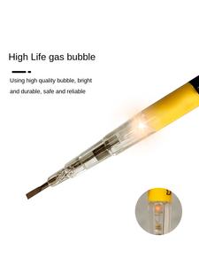 Probador de Voltaje de Alto Voltaje para Minería, 150-1500V, Aislado, con Bombilla de Neón, para Electricistas, Minería Industrial, y Otras Herramientas - Product Image 6