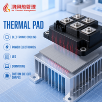 Coussin thermique en silicone 8 W/mK pour CPU et GPU, remplisseur de vide conducteur thermique pour la refroidissement des cartes graphiques d'ordinateurs portables