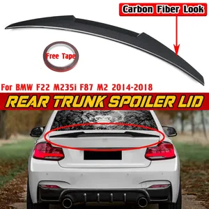 สปอยเลอร์หลังทรง F22 M4 สำหรับ BMW F22 M235i F87 M2 ปี 2014-2018 ชุดแต่งสปอยเลอร์หลังคา - Product Image 1