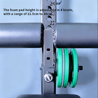 Accessoire de tirage vertical Flying Bird de haute qualité, siège de squat réglable compatible avec les colonnes à trous de 18/26 mm de plusieurs tailles