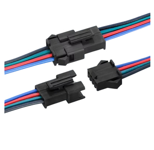 Cabo de Conexão de Bateria de Lítio de Cobre Puro de 2 Pinos, Fio de Extensão para Iluminação LED, Chicote de Fios Um-para-Dois SM2.54-4P - Product Image 4