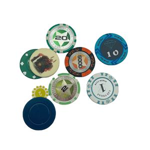 Fichas de póquer personalizadas Fichas de cerámica de alta calidad con logotipo personalizado - Product Image 1