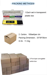 Digital ATC PH Meter Trinkwasser Schwimmbad Wasser qualitäts <span class=keywords><strong>tester</strong></span> mit Kali brier pulver - Product Image 3
