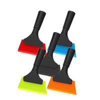 Grattoir à poignée en plastique de haute qualité, outils d'application de film teinté pour vitres, raclette pour pare-brise, grattoir à glace, grattoir pour le covering vinyle