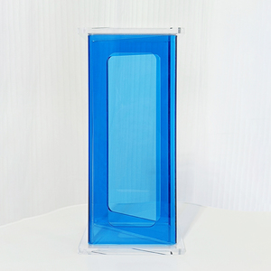 Trong suốt 5 mét Acrylic Hộp hiển thị cho xe đồ chơi mô hình hình chữ nhật hình dạng tùy chỉnh màu UV in ấn Sticker tổ chức - Product Image 3